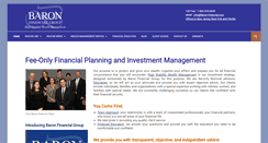 Desktop Screenshot of baron-financial.com